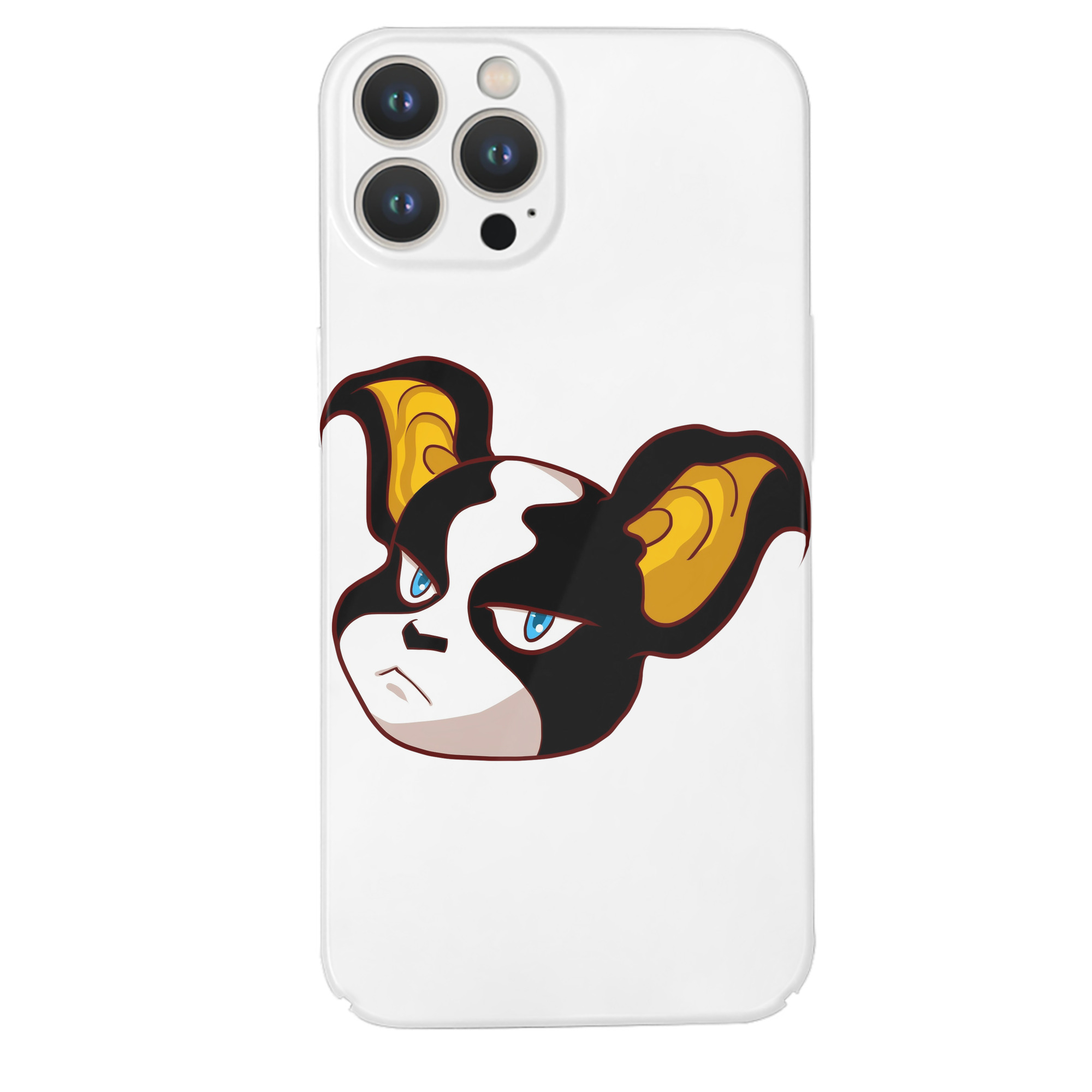 （画像用） ジョジョの奇妙な冒険 イギー JoJo's Bizarre Adventure Iggy 【iPhone 14シリーズ対応】ハードケース